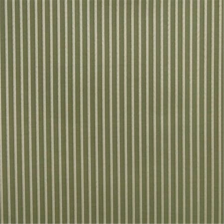 Designer Fabrics 54 in. Wide Light Green- Striped Jacquard Woven Upholstery Fabric B613